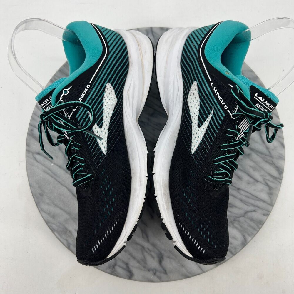 Brooks Launch 5 Running Shoes Womens 9 Blue Breathable Lightweight Mesh *READ - Picture 6 of 13